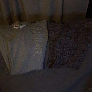 2 pairs of Aeropostale lounge pants